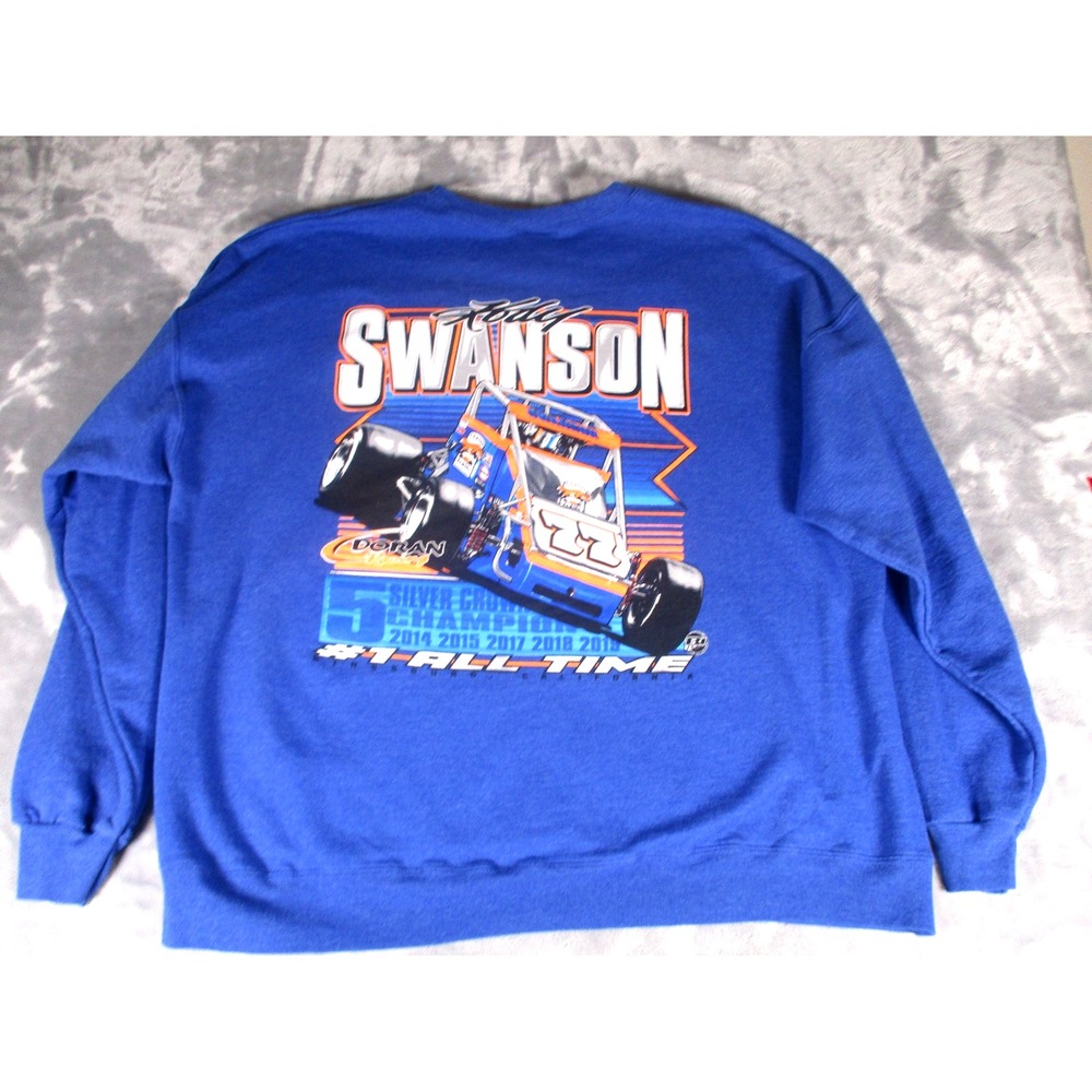 Kody Swanson Silver Crown Racing‎ - 5X Champion Sprint Car SweatShirt 2XL